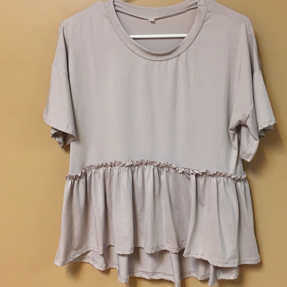 Cute blush shirt